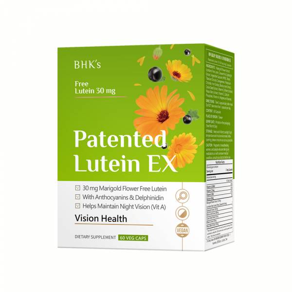 BHK's Patented Eyebright Lutein Veg Capsules【Vision Health】 Lutein