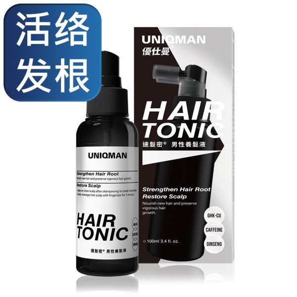 UNIQMAN Hair Tonic UNIQMAN Hair Tonic, strengthen hair, anti hair loss, scalp oil control, deodorize scalp odor, hair tonic, hair nourishment, hair care for men, hair growth