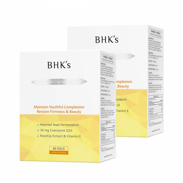 BHK's 專利輔酶Q10 軟膠囊【凍結肌齡】 Q10,輔酶Q10