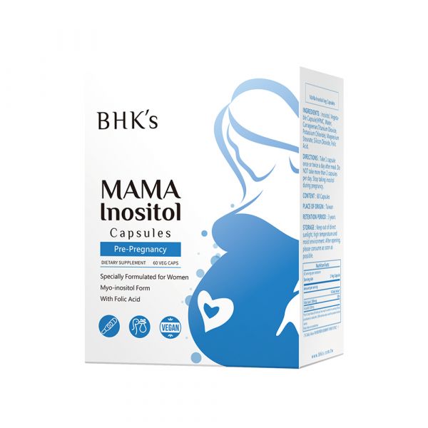 BHK's MaMa Inositol Veg Capsules Inositol, Choline Inositol, Pregnancy inositol,get pregnant