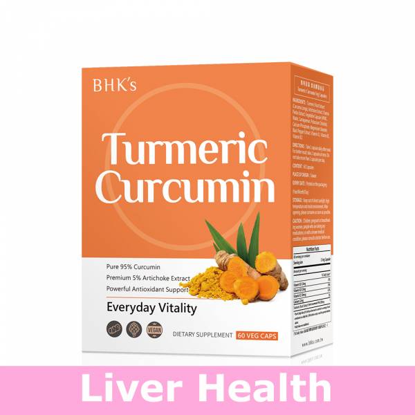 BHK's Turmeric Curcumin Veg Capsules【Liver Health】 Turmeric, Curcumin, Liver ,Liver Care, Liver Supplements, Liver Health