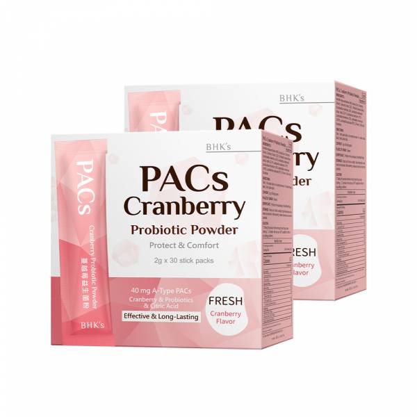 BHK's PACs Cranberry Probiotic Powder【Feminine Health】 Feminine care, UTI, cranberry for women, procyanidins type A, PACs, female probiotics, feminine health care product