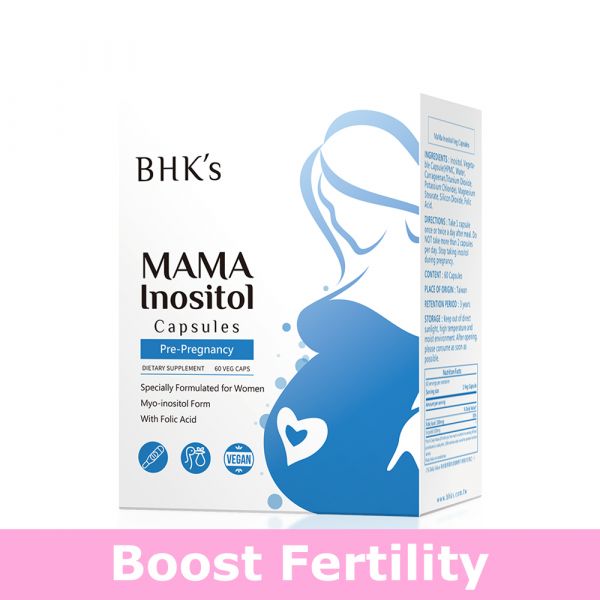 BHK's MaMa Inositol Veg Capsules Inositol, Choline Inositol, Pregnancy inositol,get pregnant