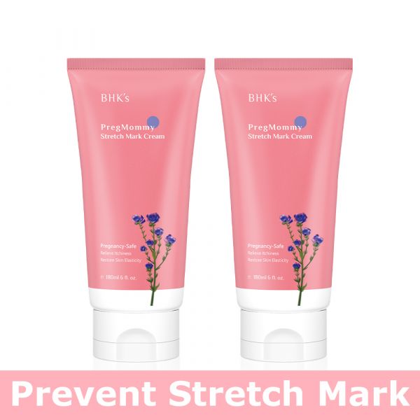 BHK's PregMommy Stretch Mark Cream (180ml/piece)【Prevent Stretch Mark】 