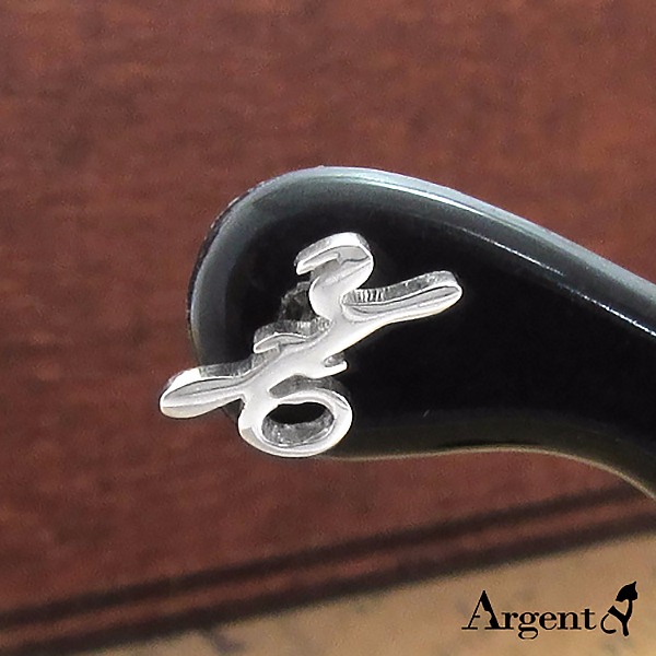 耳針耳貼款英文單字母純銀耳環單邊銀飾|客製化耳環(單只/單邊價) 客製化耳環