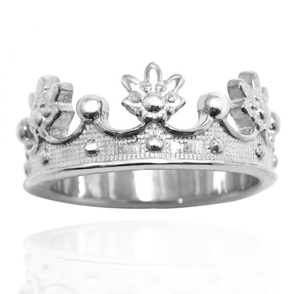 「公主」皇冠系列造型純銀戒指|戒指推薦 戒指推薦