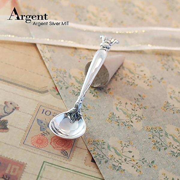 雅緻銀湯匙(彌月新婚送禮小物)純銀用品|925銀飾推薦 銀湯匙