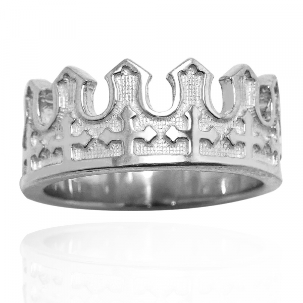「王子」皇冠系列造型純銀戒指|戒指推薦 戒指推薦