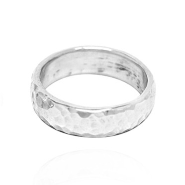 素雅烙印(3/4/5/6mm)手工純銀戒指推薦(單只價) 戒指推薦