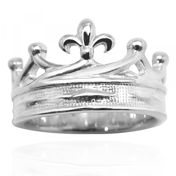 「皇后」皇冠系列造型純銀戒指|戒指推薦 戒指推薦