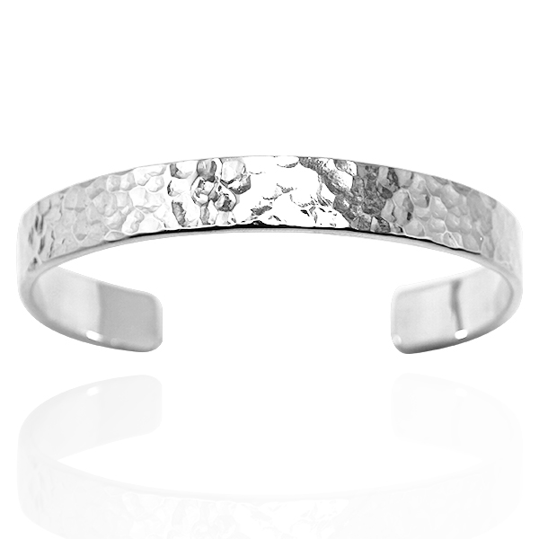 10mm「甜蜜烙印」手工系列純銀手環|925銀飾 純銀手環