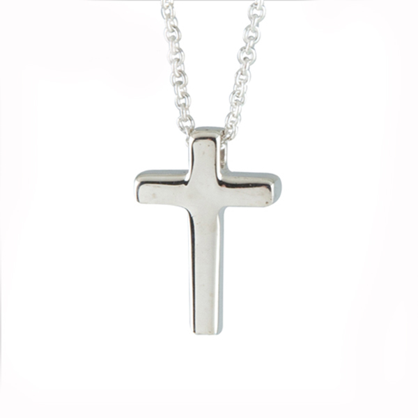 小十字架造型純銀項鍊銀飾|銀項鍊推薦 銀項鍊推薦
