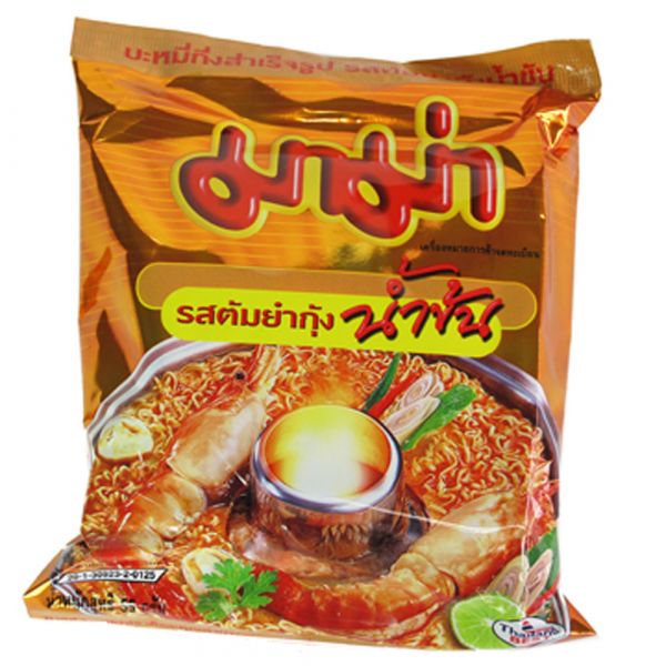 泰國MAMA媽媽特級酸辣麵(5包入) 網路排名好吃泡麵,泰國泡麵,特級酸辣麵