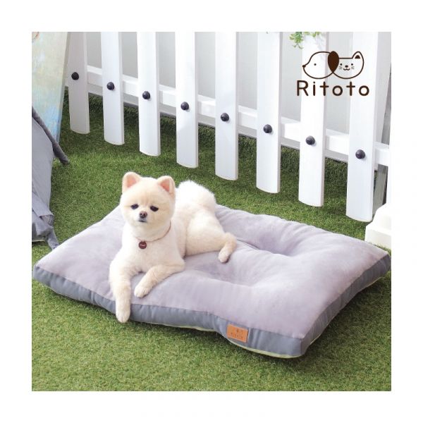 Ritoto 超細纖維寵物睡墊-L - light gray (炭灰色) 