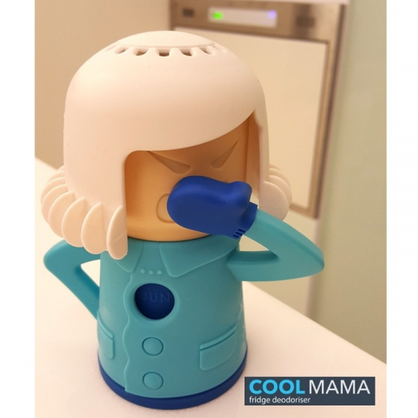 【COOL MAMA】除臭劑造型收納盒 - 白藍配色 