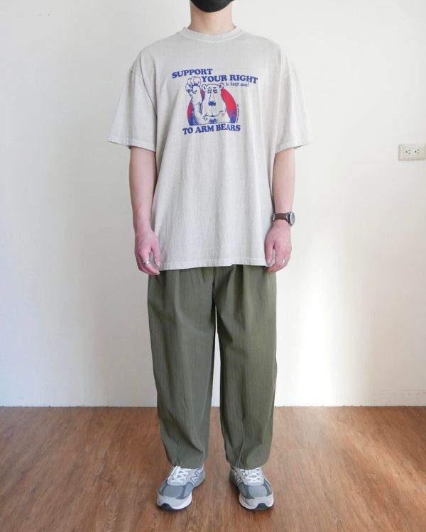 立體直紋繭型褲 / 5色 