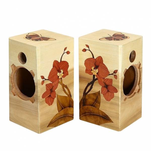木箔藝術禮品-音箱-蘭花 藝術,禮品,蘭花