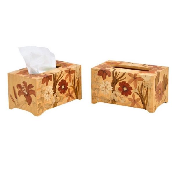 木箔藝術禮品-面紙盒-托斯卡尼 藝術,禮品,生活,面紙盒,送禮推薦