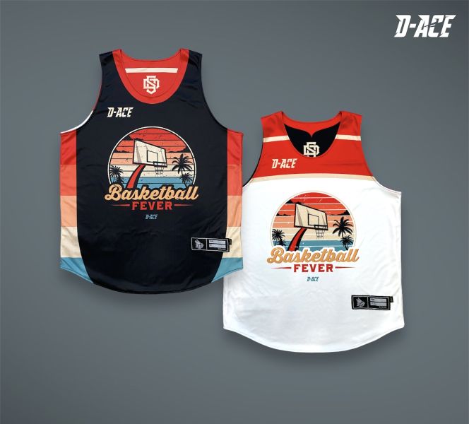 D-ACE BASKETBALL FEVER雙面球衣 Jersey、衣服、球衣、籃球衣、雙面穿球衣、服飾、穿搭、潮流、籃球、迪艾斯、設計、台灣