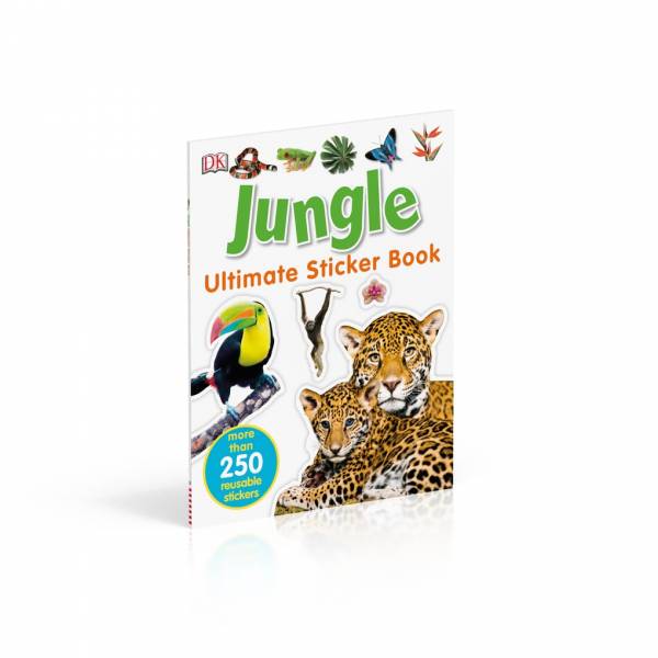 DK Jungle Ultimate Sticker Book(百科貼紙書：叢林) 