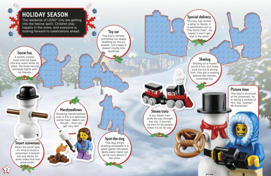 DK LEGO Winter Wonderland Ultimate Sticker Collection (樂高冬季樂園貼紙書) 