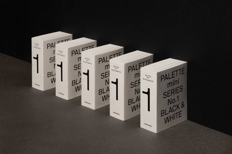 PALETTE mini Series 01: Black & White (PALETTE mini系列01：黑色與白色的設計) 