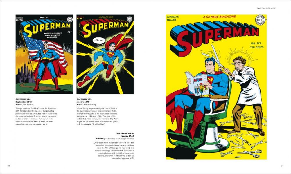 DK DC Comics Cover Art (DC漫畫封面的藝術設計) 