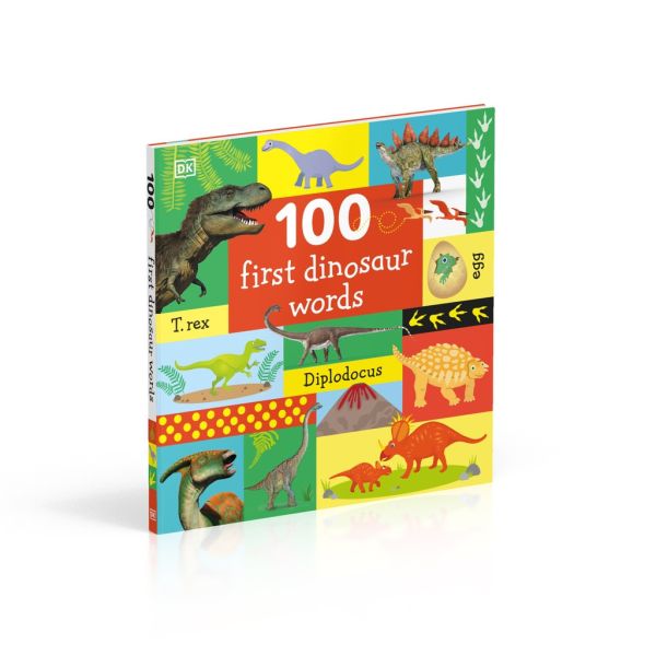 DK 100 First Dinosaurs Words(啟蒙100系列：100種恐龍) 