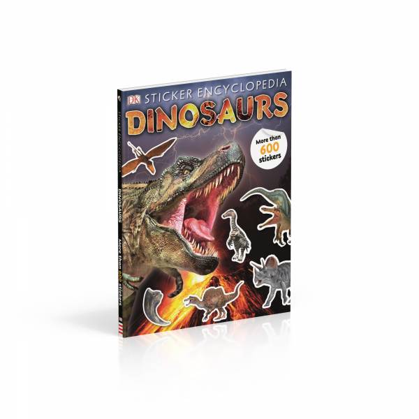 DK Sticker Encyclopedia Dinosaurs(恐龍百科貼紙書) 