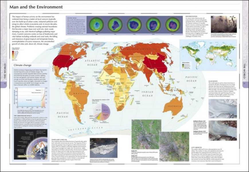 DK Complete Atlas of the World 4th Edition (世界地圖集──2019完整版) 