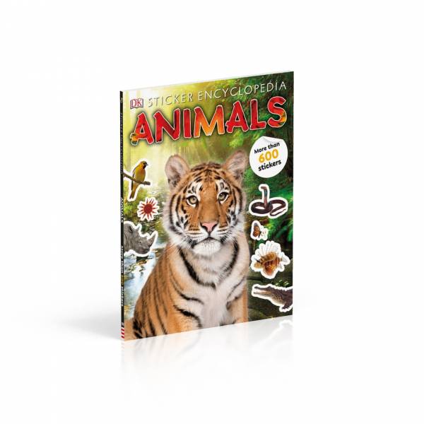 DK Sticker Encyclopedia Animals (動物百科貼紙書) 