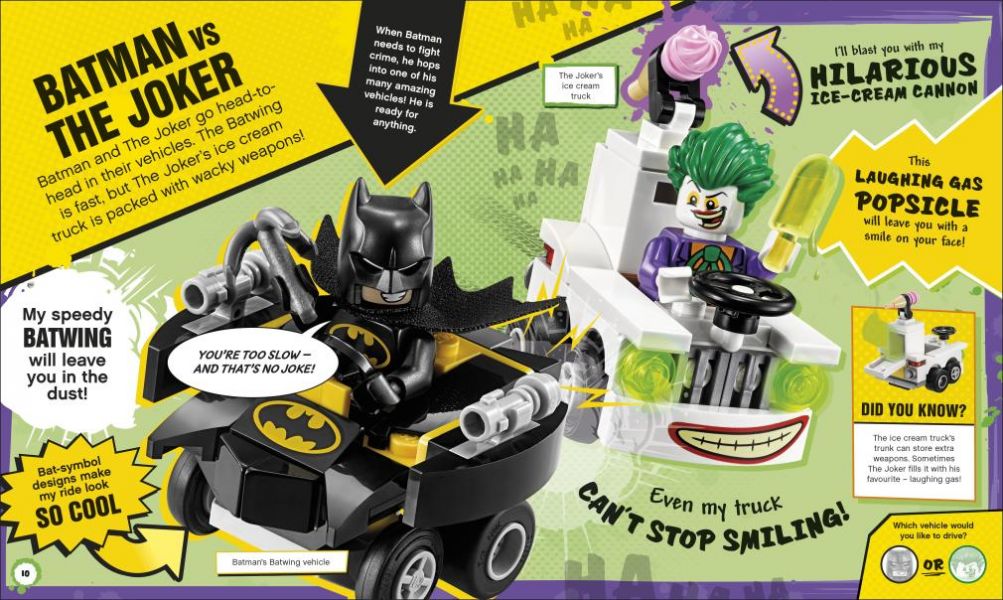 DK LEGO Batman Batman Vs. The Joker (樂高蝙蝠俠：蝙蝠俠對決小丑) 