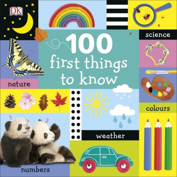 DK 100 First Things to Know (100 First Words啟蒙厚紙板書：100件事物 ) 