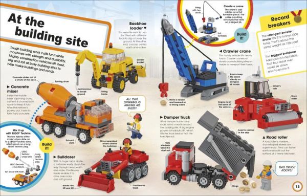 DK LEGO Amazing Vehicles(樂高交通工具積木書) 