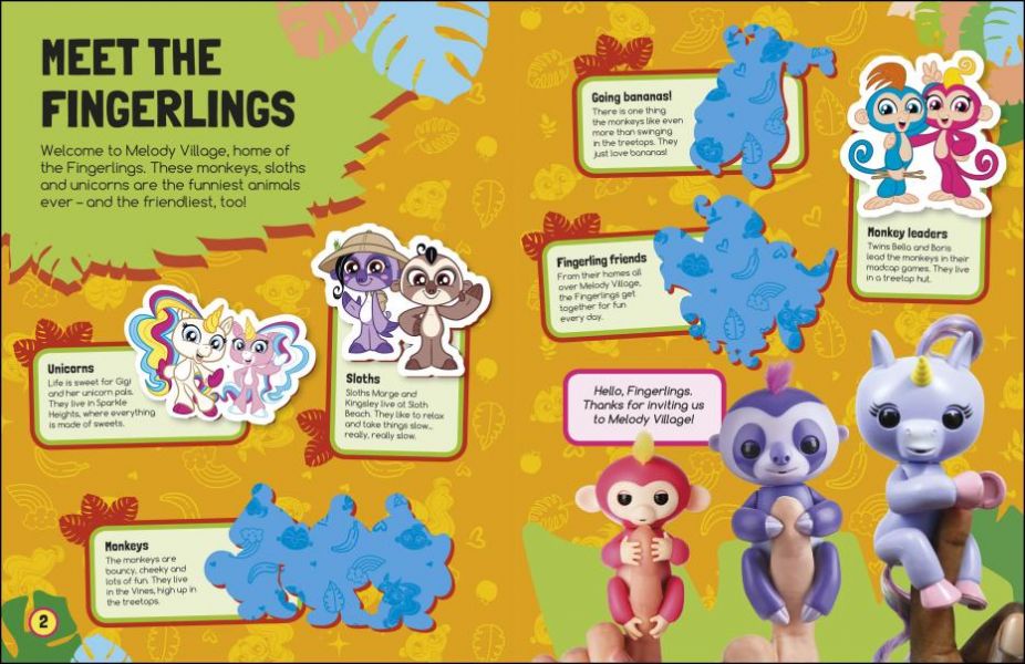 DK Fingerlings Ultimate Sticker Collection (手指猴遊戲貼紙書) 