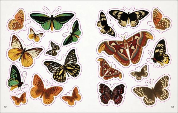 The Bees, Birds & Butterflies Sticker Anthology (古典畫風貼紙精選輯：蜜蜂、鳥類、蝴蝶) 