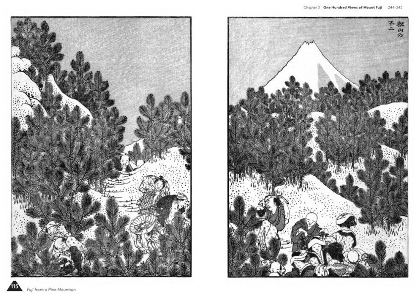 Hokusai’s Fuji(北齋富嶽) 