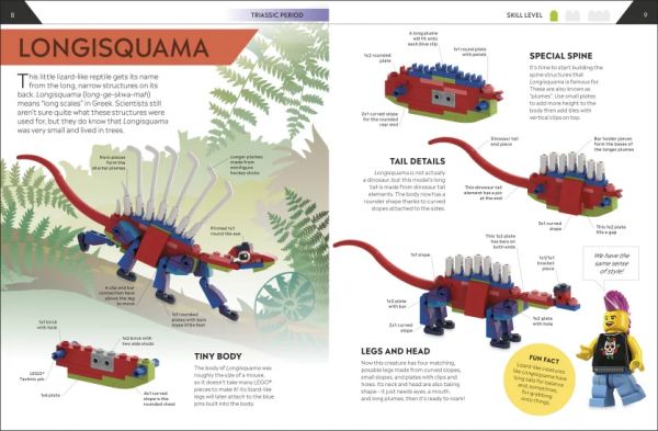 DK How to Build LEGO Dinosaurs(用樂高積木重現消失的恐龍) 