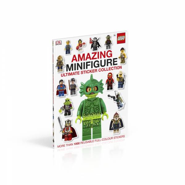 DK LEGO Amazing Minifigure Ultimate Sticker Collection(樂高人偶貼紙書) 