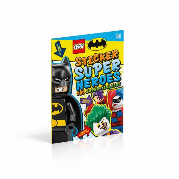 DK LEGO Batman Sticker Super Heroes and Super-Villains (樂高蝙蝠俠貼紙書) 