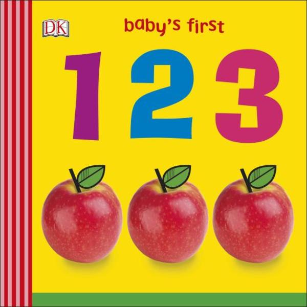 DK Baby's First 123 (Baby’s First啟蒙厚紙板書：123)  