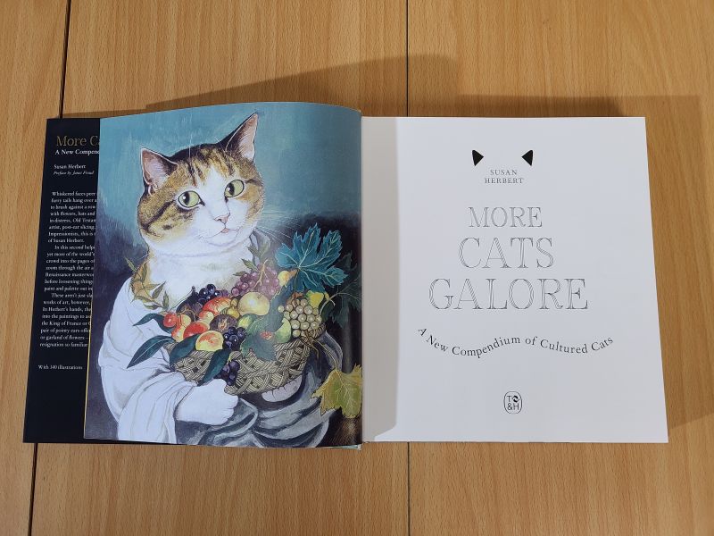 More Cats Galore A Second Compendium of Cultured Cats (Susan Herbert貓咪畫第二集) 