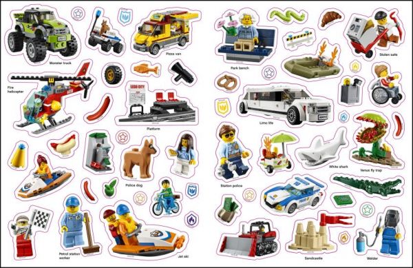 DK LEGO City Ultimate Sticker Collection (樂高城市系列貼紙書) 