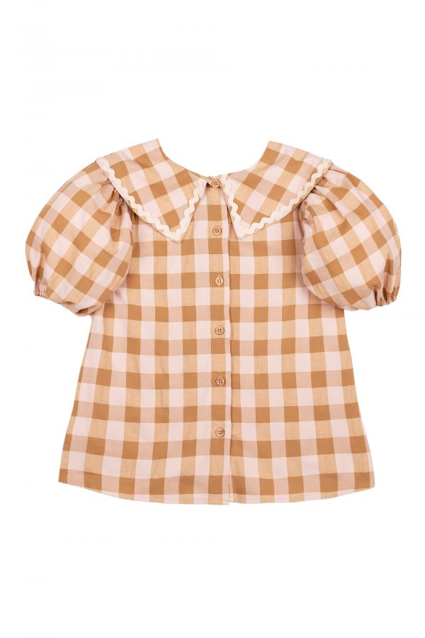 MIPOUNET Sienna Vichy Collared Blouse 上衣 