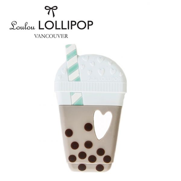 Loulou lollipop 珍珠奶茶固齒器 