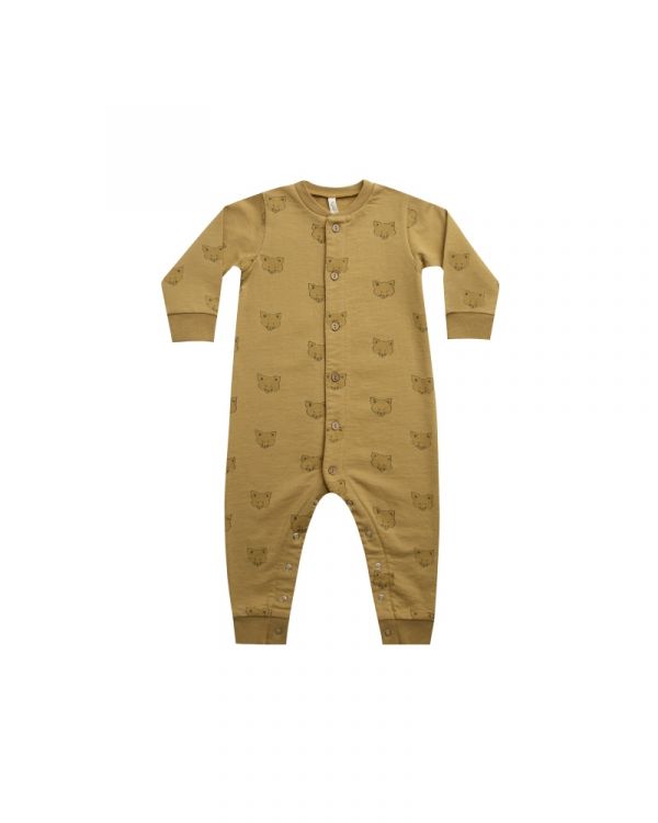 Rylee + Cru Jumpsuit - Coyote 美國RyleeCru,童裝,美國童裝,嬰兒衣服,幼童衣服,寶寶穿搭,男寶,男孩穿搭,女寶,女孩穿搭 