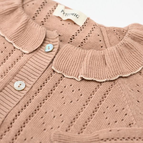 PETITMIG G3 Knitted Frill Cardigan 開襟針織外套 