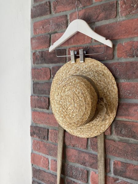 Frou Frou The Classic Straw Hat - Cotton Tap Sand 