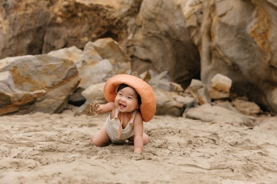 briar baby 遮陽帽 Sunbonnet - Daydream 寶寶天然遮陽帽,美國,母嬰,寶寶配件