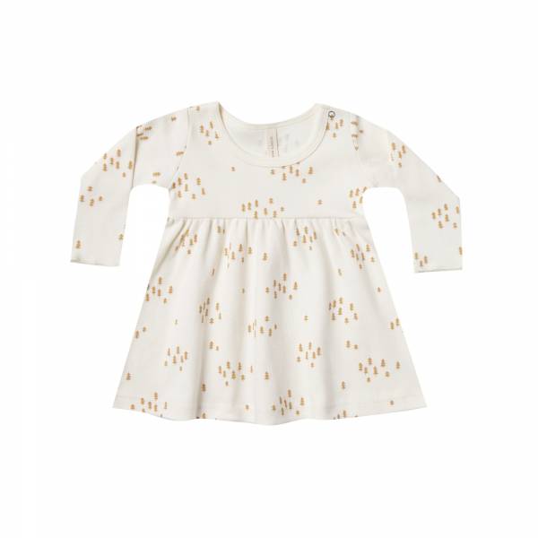 Quincy Mae Baby Dress - Ivory 